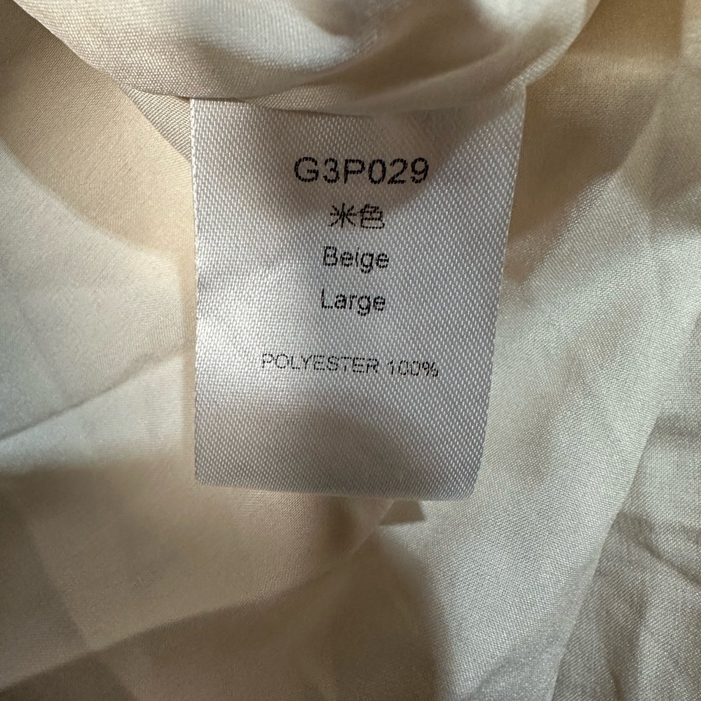 NWOT Spaghetti Strap Ruffle Hem Mini Skater Dress Size Large - Picture 7 of 7